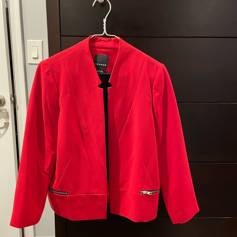 Trouve Red Blazer